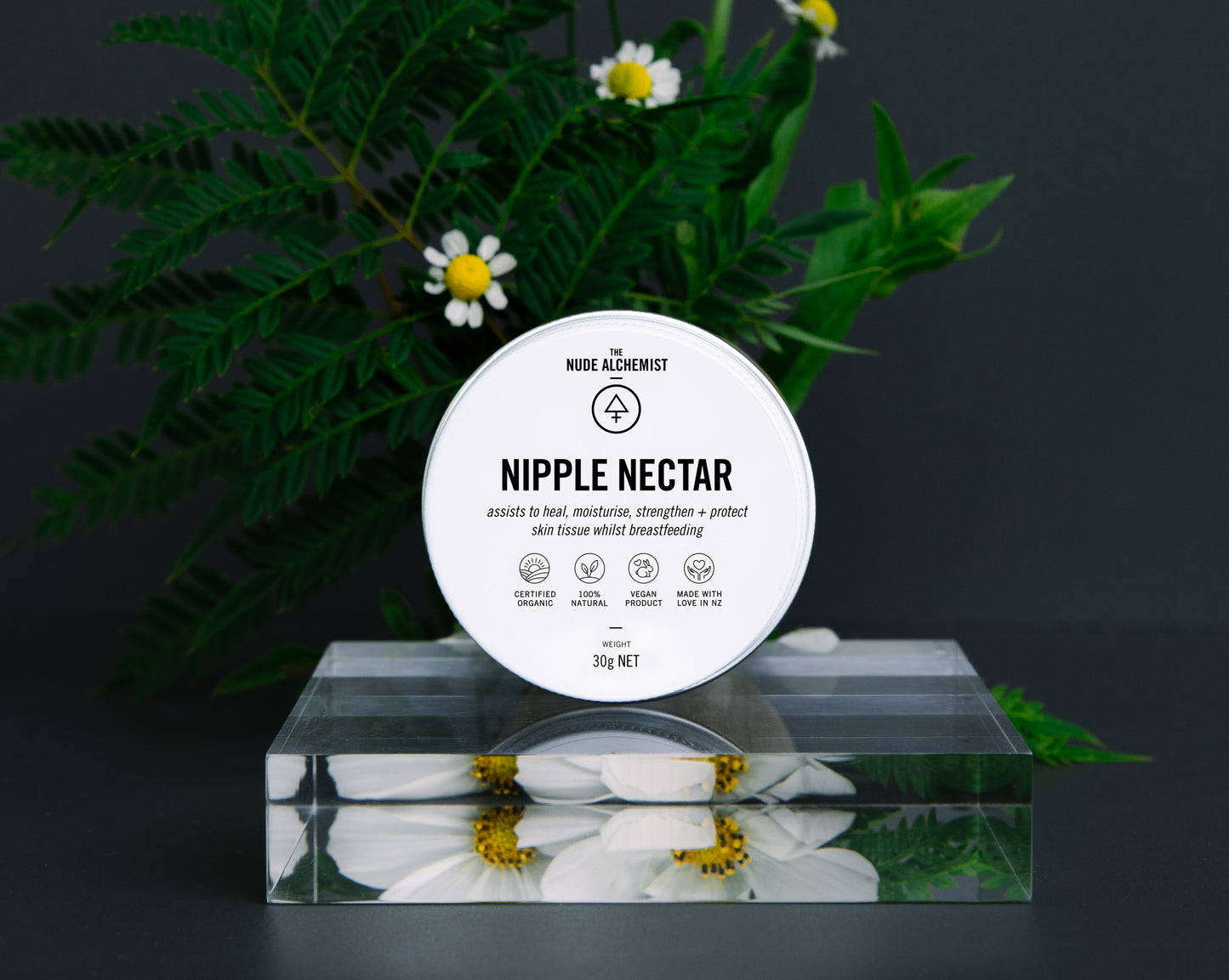 The Nude Alchemist Nipple Nectar – 30g Tin