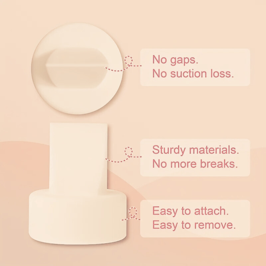 BreastPump Duckbill Valve with Pull Tab (2.3cm)